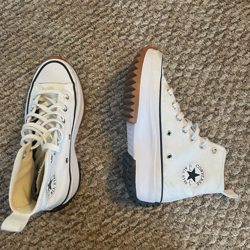 WOMEN'S CONVERSE RUN STAR HIKE HIGH TOP PLATFORM SNEAKER BOOTS